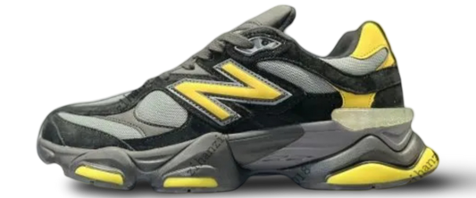 New balance 9060 black yellow - WORLDOFSHOES