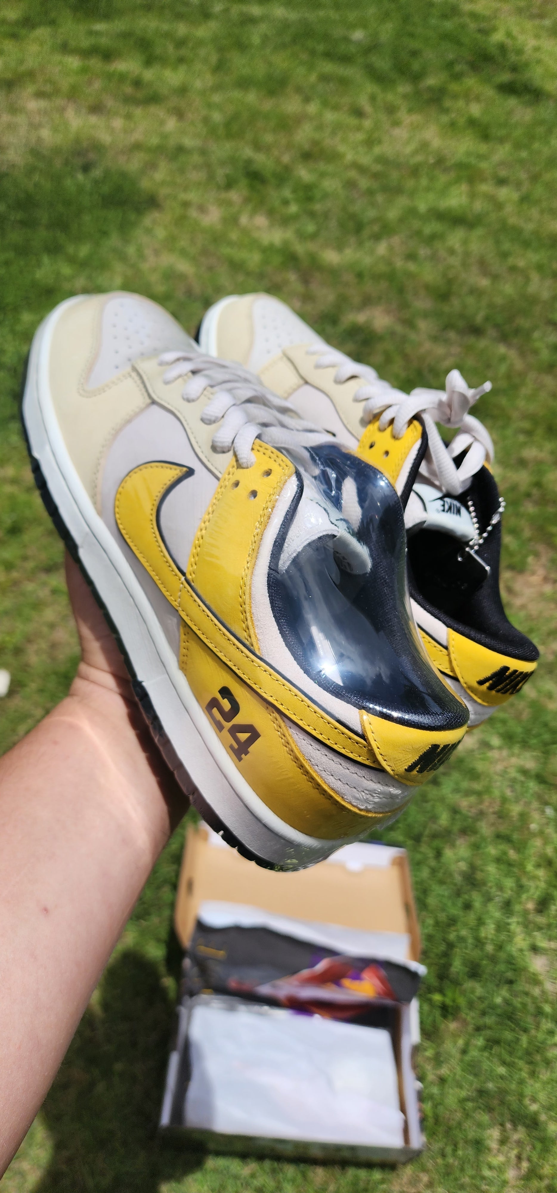 Nike Dunk low kobe custom - WORLDOFSHOES