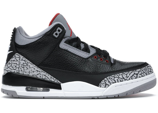 Jordan 3 Retro Black Cement - WORLDOFSHOES