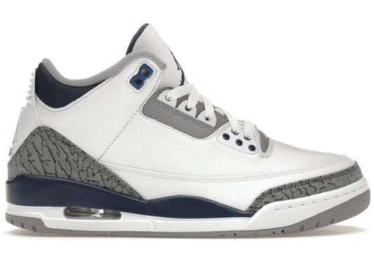 Jordan 3 Retro Midnight Navy - WORLDOFSHOES
