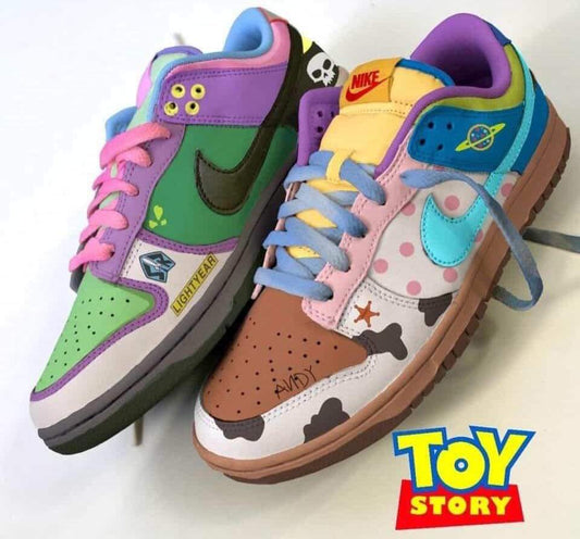Nike dunk low Toy story custom - WORLDOFSHOES