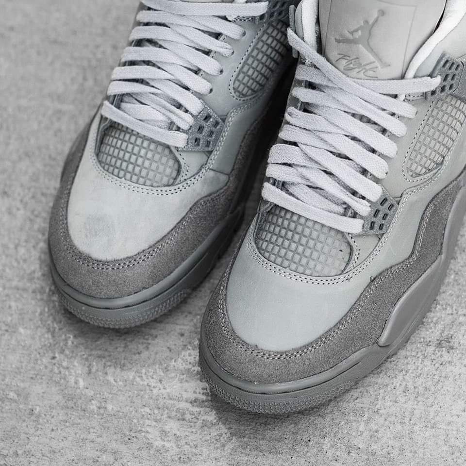 Jordan 4 Retro SE Paris Olympics Wet Cement - WORLDOFSHOES