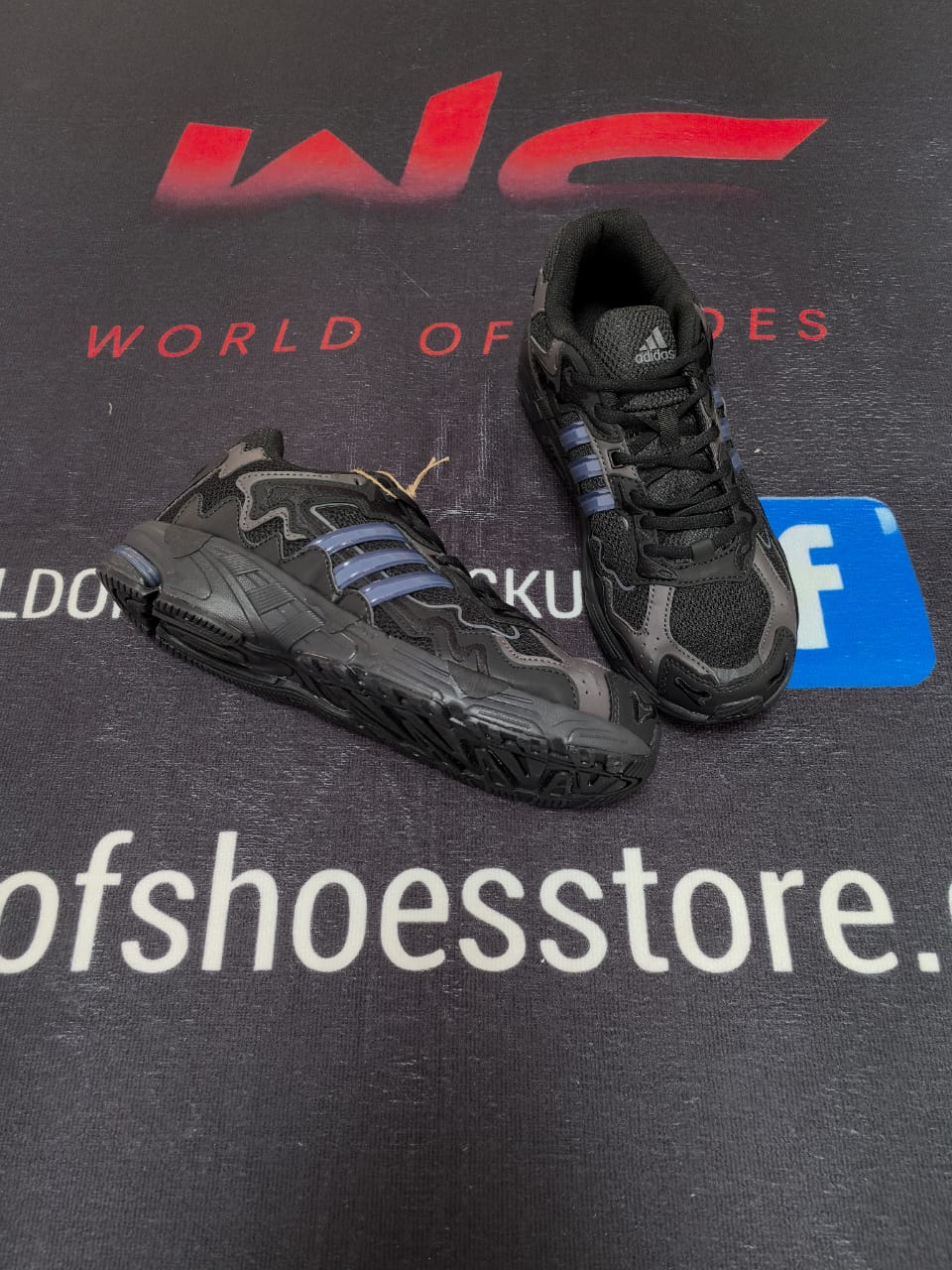 adidas Response CL Bad Bunny Triple Black - WORLDOFSHOES