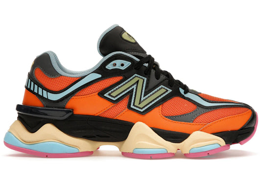 New Balance 9060 Sun Glow Team Sky Blue - WORLDOFSHOES