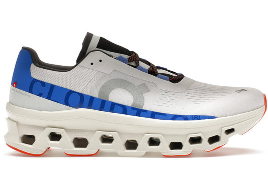 On Cloudmonster blue line - WORLDOFSHOES