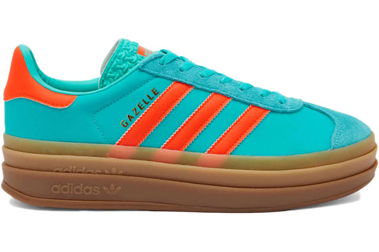 adidas Gazelle Bold Mint Rush Impact Orange - WORLDOFSHOES
