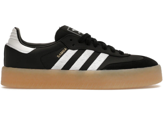 Adidas sambae black white gum - WORLDOFSHOES
