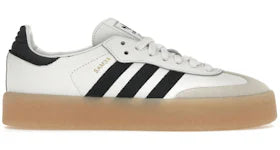 Adidas samba white black strip - WORLDOFSHOES