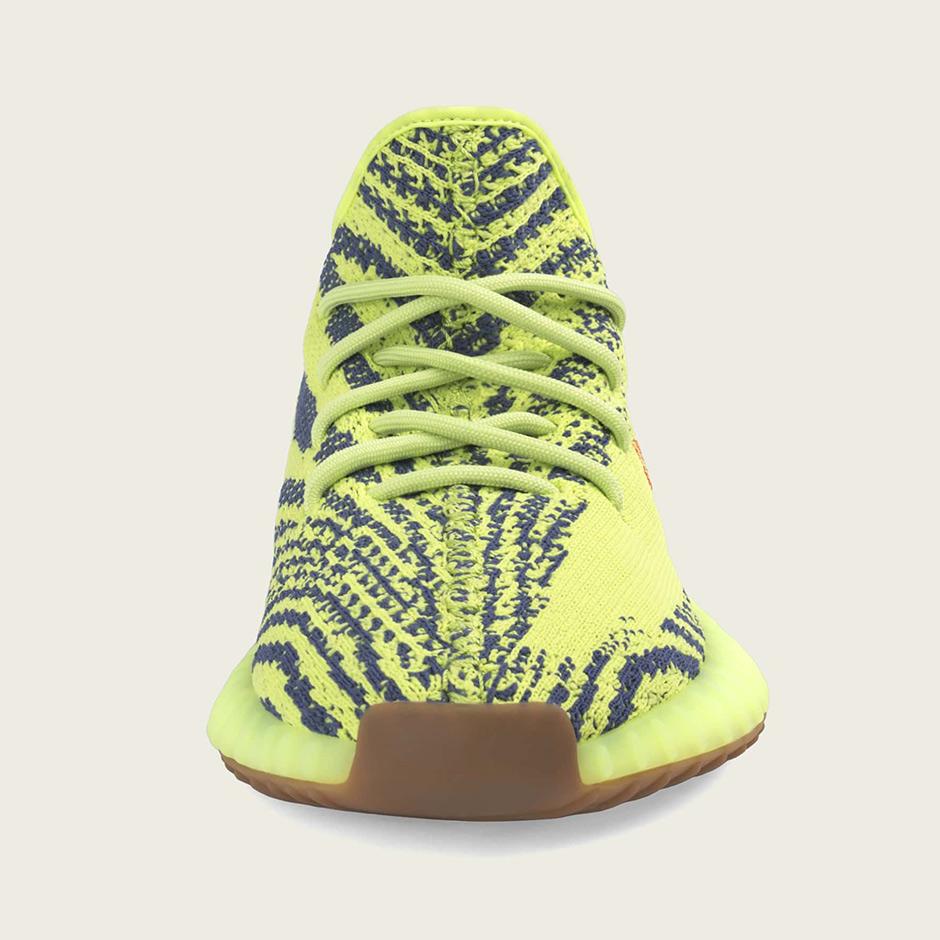 adidas Yeezy Boost 350 V2 Semi Frozen Yellow - WORLDOFSHOES