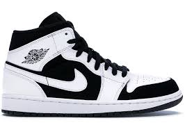 Air Jordan 1 Retro Mid 'Tuxedo' - WORLDOFSHOES