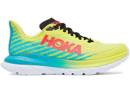 Hoka One One Mach 5 Evening Primrose Scuba Blue - WORLDOFSHOES