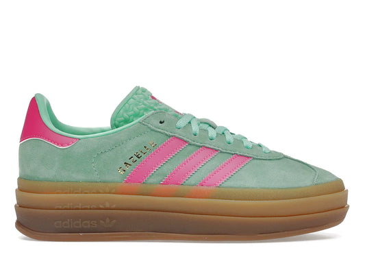 adidas Gazelle Bold Pulse Mint Pink - WORLDOFSHOES