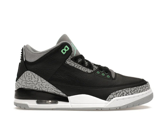 Jordan 3 Retro Green Glow - WORLDOFSHOES