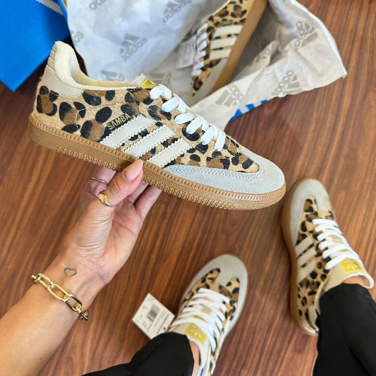 Adidas samba animal print - WORLDOFSHOES