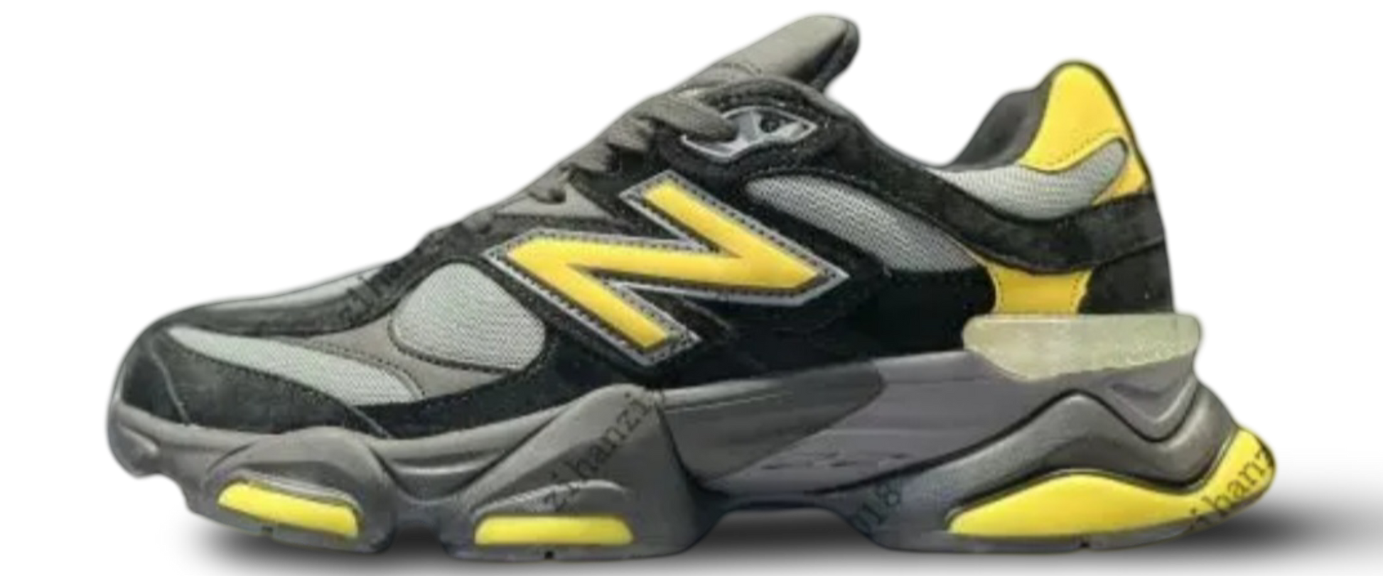 New balance 9060 black yellow - WORLDOFSHOES