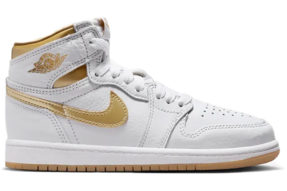 Jordan 1 Retro High OG Metallic Gold - WORLDOFSHOES