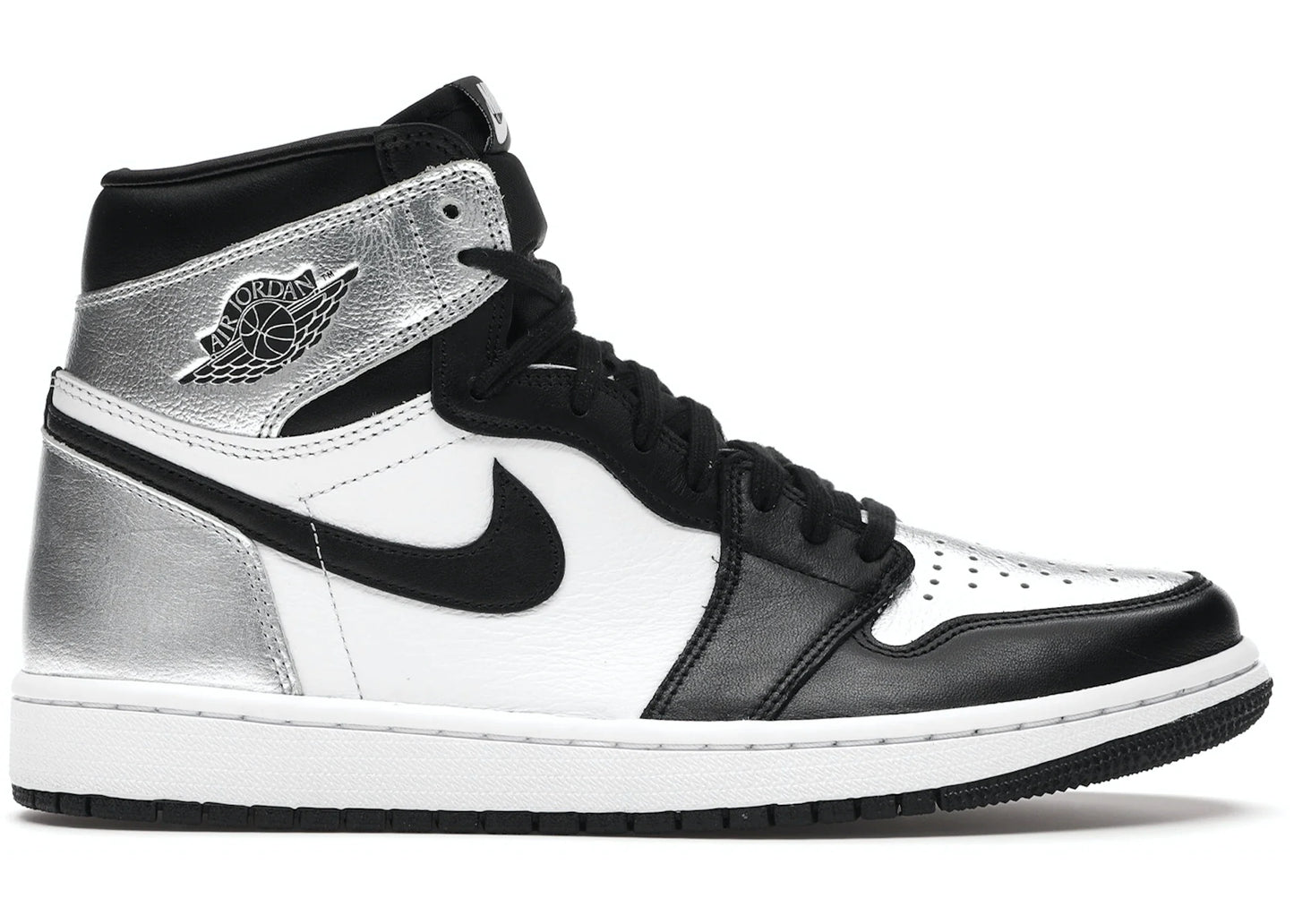 Jordan 1 Retro High Silver Toe - WORLDOFSHOES