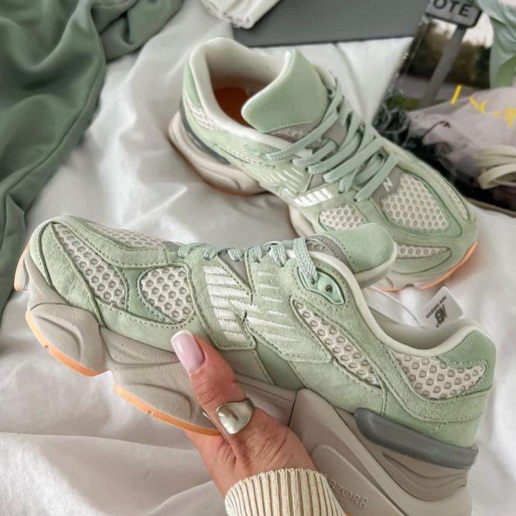 9060 'Missing Pieces Pack - Silver Moss Green' - WORLDOFSHOES