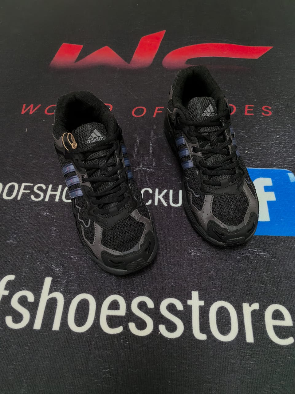 adidas Response CL Bad Bunny Triple Black - WORLDOFSHOES