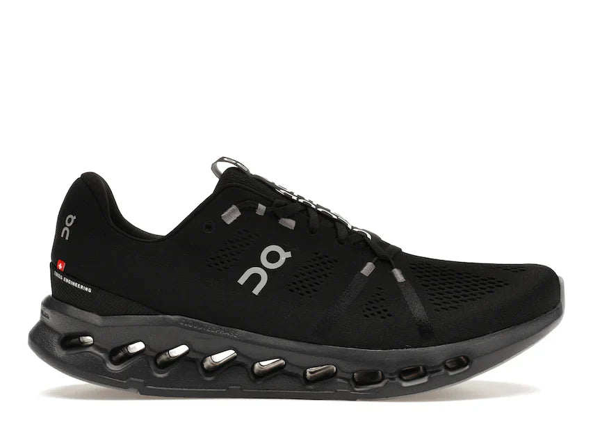 On Running Cloudsurfer Black - WORLDOFSHOES